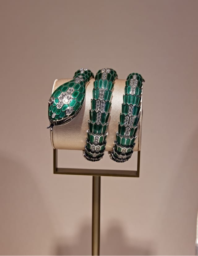 Pieces from Bulgari's 2025 High Jewellery and High-End Watch Trunk Show in Singapore. PHOTOS: COURTESY OF BULGARI